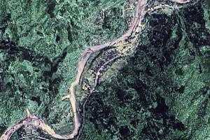 紫石乡卫星地图-四川省雅安市天全县喇叭河镇、村地图浏览