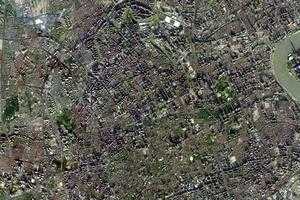 靜安區衛星地圖-上海市靜安區地圖瀏覽