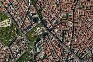 西班牙塞万提斯广场旅游地图_西班牙塞万提斯广场卫星地图_西班牙塞万提斯广场景区地图