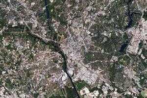 哥伦比亚市卫星地图-美国密苏里州哥伦比亚市中文版地图浏览-哥伦比亚旅游地图