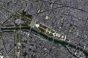 巴黎杜乐丽花园旅游地图_巴黎杜乐丽花园卫星地图_巴黎杜乐丽花园景区地图