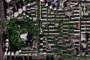 中路南社区卫星地图-北京市朝阳区东湖街道团结湖街道南北里社区地图浏览