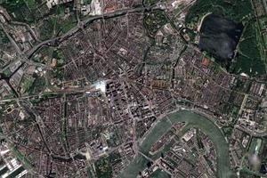 鹿特丹市卫星地图-荷兰鹿特丹市中文版地图浏览-鹿特丹旅游地图
