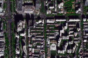 十字坡社區衛星地圖-北京市東城區東直門街道胡家園社區地圖瀏覽