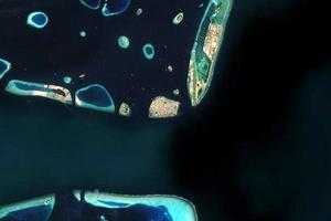 馬累市(首都)衛星地圖-馬爾地夫馬累市(首都)中文版地圖瀏覽-馬累旅遊地圖