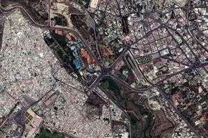梅克内斯市卫星地图-摩洛哥梅克内斯市中文版地图浏览-梅克内斯旅游地图