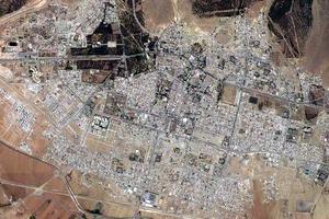 乌姆布瓦吉市卫星地图-阿尔及利亚乌姆布瓦吉市中文版地图浏览-乌姆布瓦吉旅游地图