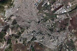 巴傑市衛星地圖-突尼西亞巴傑市中文版地圖瀏覽-巴傑旅遊地圖