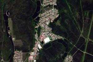 柳毛鄉衛星地圖-黑龍江省雞西市恆山區柳毛鄉、村地圖瀏覽