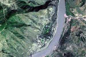 乌斯河镇卫星地图-四川省雅安市汉源县乌斯河镇、村地图浏览