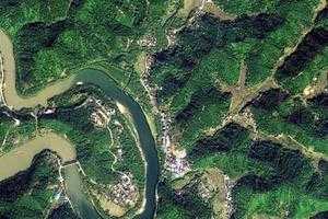 浪水鄉衛星地圖-廣西壯族自治區玉林市容縣浪水鄉、村地圖瀏覽
