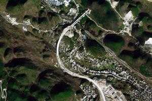 雙嘎彝族鄉衛星地圖-貴州省六盤水市水城縣雙水街道、村地圖瀏覽