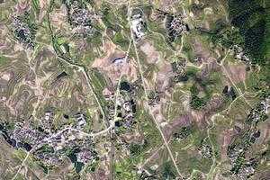 叫安鄉衛星地圖-廣西壯族自治區防城港市上思縣叫安鄉、村地圖瀏覽