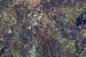 納納-格里比齊省(卡加班多羅市)衛星地圖-中非納納-格里比齊省(卡加班多羅市)中文版地圖瀏覽-納納-格里比齊旅遊地圖