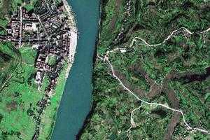 新场乡卫星地图-四川省南充市嘉陵区都尉街道、村地图浏览