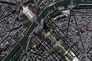法國巴黎埃菲爾鐵塔旅遊地圖_法國巴黎埃菲爾鐵塔衛星地圖_法國巴黎埃菲爾鐵塔景區地圖