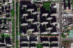 国美家园社区卫星地图-北京市朝阳区东湖街道平房地区华纺易城社区地图浏览