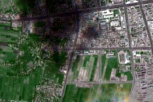 园艺场卫星地图-新疆维吾尔自治区阿克苏地区喀什地区麦盖提县胡杨林场地图浏览