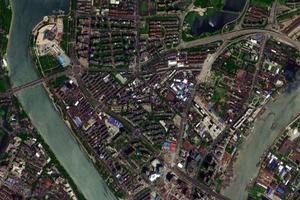 前江卫星地图-浙江省宁波市江北区外滩街道地图浏览
