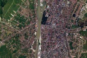 特尔古日乌市卫星地图-罗马尼亚特尔古日乌市中文版地图浏览-特尔古日乌旅游地图
