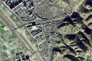 銀州衛星地圖-陝西省榆林市米脂縣銀州街道地圖瀏覽