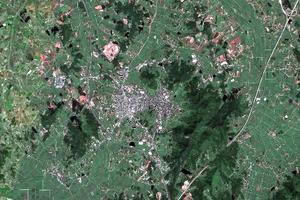 灵光郡卫星地图-韩国光州市全罗南道灵光郡中文版地图浏览-灵光郡旅游地图