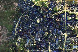望龙湖镇卫星地图-四川省南充市营山县绥安街道、村地图浏览