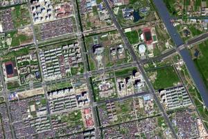 西溪景区卫星地图-江苏省盐城市东台市港镇地图浏览