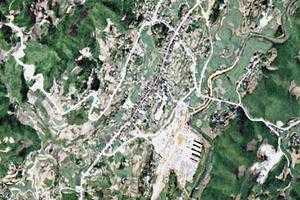 茶园乡卫星地图-贵州省毕节市金沙县五龙街道、村地图浏览