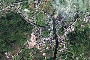 洪安鎮衛星地圖-重慶市洪安鎮、村地圖瀏覽
