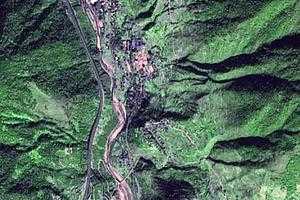 回隆彝族乡卫星地图-四川省雅安市石棉县回隆彝族乡、村地图浏览