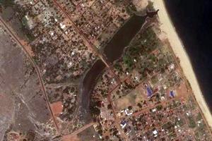 穆萊蒂武市衛星地圖-斯里蘭卡穆萊蒂武市中文版地圖瀏覽-穆萊蒂武旅遊地圖