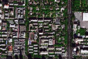 中三里社区卫星地图-北京市朝阳区东湖街道三里屯街道中纺里社区地图浏览