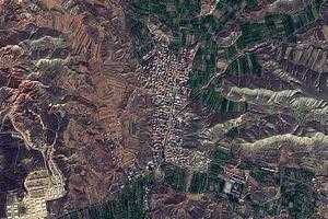 中心乡卫星地图-甘肃省兰州市皋兰县九合镇、村地图浏览