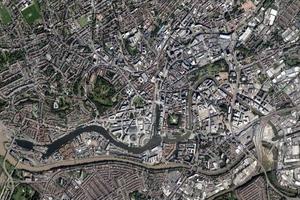 布里斯托尔市卫星地图-英国英格兰布里斯托尔市中文版地图浏览-布里斯托尔旅游地图