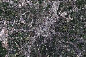 夏洛特市卫星地图-美国北卡罗来纳州夏洛特市中文版地图浏览-夏洛特旅游地图