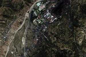 长梁沟镇卫星地图-山西省忻州市原平市轩煤矿区街道、村地图浏览