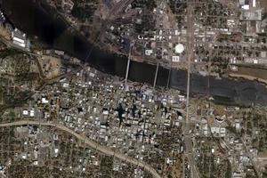 小石城市卫星地图-美国阿肯色州小石城市中文版地图浏览-小石城旅游地图