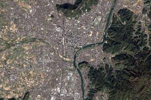 福岛县卫星地图-日本福岛县中文版地图浏览-福岛旅游地图