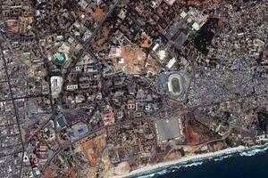 加纳阿克拉市旅游地图_加纳阿克拉市卫星地图_加纳阿克拉市景区地图