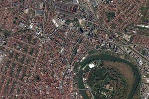 阿拉德市卫星地图-罗马尼亚阿拉德市中文版地图浏览-阿拉德旅游地图