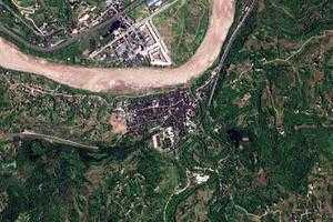 横江镇卫星地图-四川省宜宾市叙州区南岸街道、村地图浏览