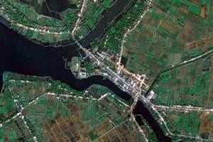 鸭子港乡卫星地图-湖南省常德市汉寿县辰阳街道、村地图浏览