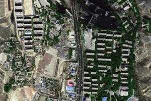 苇湖梁卫星地图-新疆维吾尔自治区阿克苏地区乌鲁木齐市水磨沟区榆树沟街道地图浏览