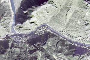 墨尔多山镇卫星地图-四川省甘孜藏族自治州丹巴县墨尔多山镇、村地图浏览