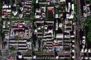 核桃园社区卫星地图-北京市朝阳区东湖街道呼家楼街道新街社区地图浏览