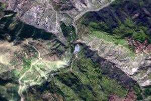 八楞鄉衛星地圖-甘肅省甘南藏族自治州舟曲縣八楞鄉、村地圖瀏覽