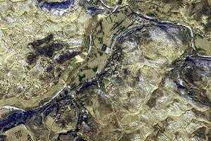 大河塔乡卫星地图-陕西省榆林市榆阳区长城路街道、村地图浏览