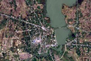 柴楨市衛星地圖-柬埔寨柴楨市中文版地圖瀏覽-柴楨旅遊地圖