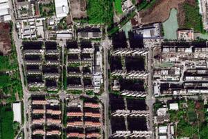 姚家园西社区卫星地图-北京市朝阳区东湖街道平房地区华纺易城社区地图浏览